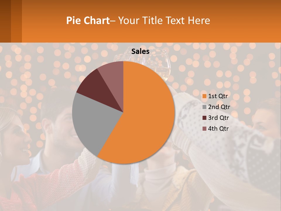 Daughter Sunset Family PowerPoint Template