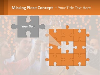 Daughter Sunset Family PowerPoint Template