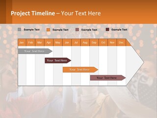 Daughter Sunset Family PowerPoint Template