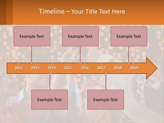 Daughter Sunset Family PowerPoint Template