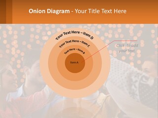 Daughter Sunset Family PowerPoint Template