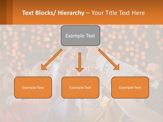 Daughter Sunset Family PowerPoint Template