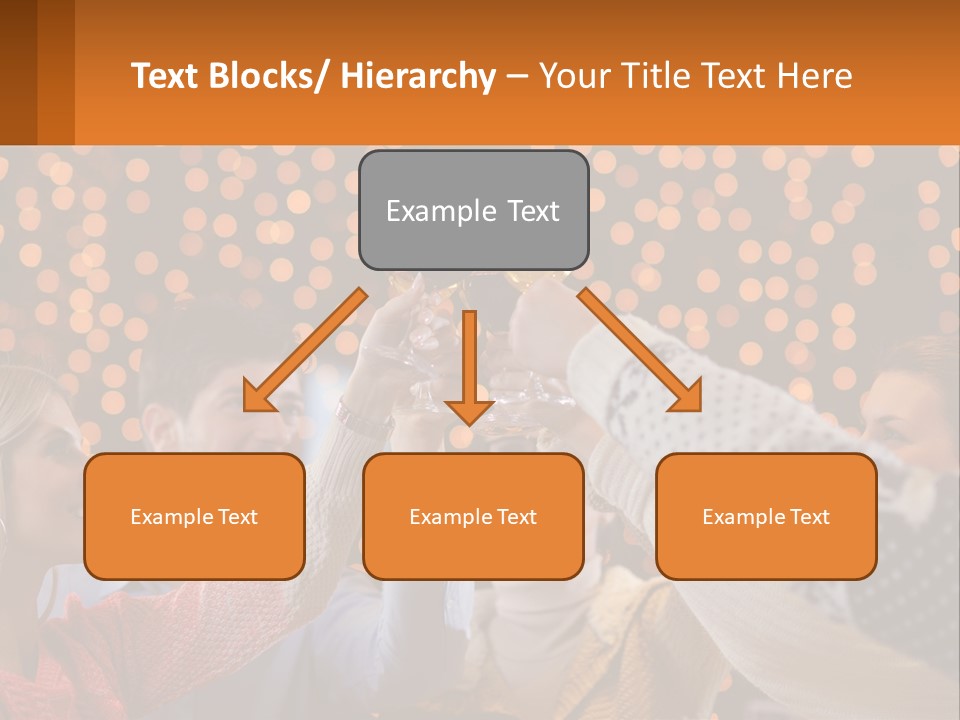 Daughter Sunset Family PowerPoint Template
