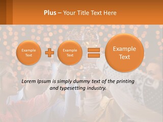 Daughter Sunset Family PowerPoint Template