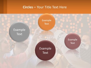 Daughter Sunset Family PowerPoint Template