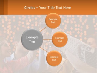 Daughter Sunset Family PowerPoint Template