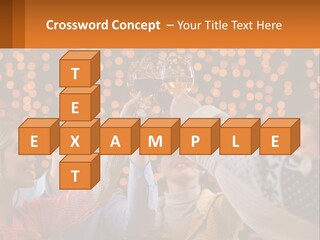 Daughter Sunset Family PowerPoint Template