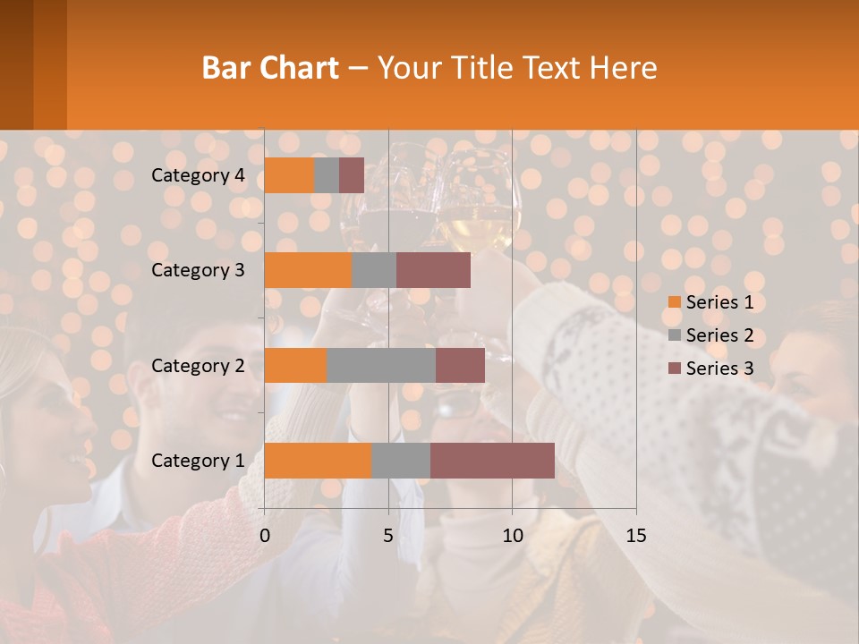 Daughter Sunset Family PowerPoint Template