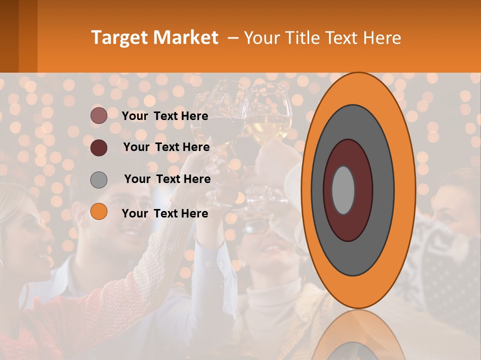 Daughter Sunset Family PowerPoint Template