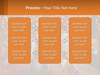 Daughter Sunset Family PowerPoint Template