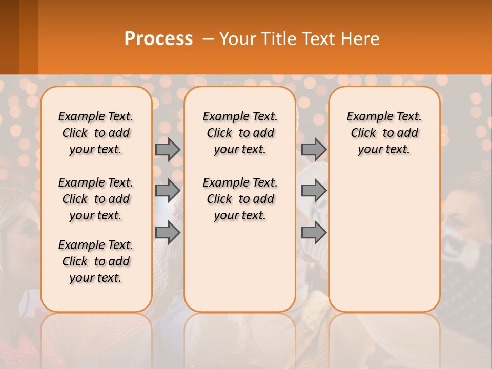 Daughter Sunset Family PowerPoint Template