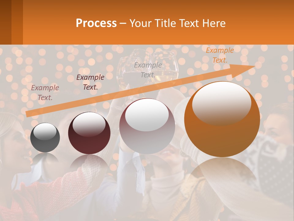 Daughter Sunset Family PowerPoint Template