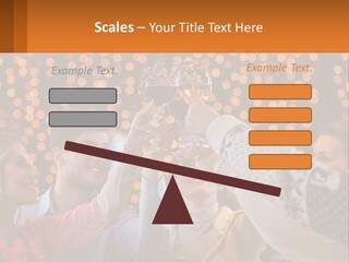 Daughter Sunset Family PowerPoint Template