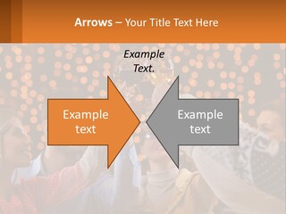 Daughter Sunset Family PowerPoint Template