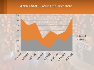 Daughter Sunset Family PowerPoint Template