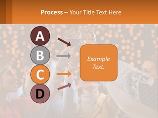 Daughter Sunset Family PowerPoint Template