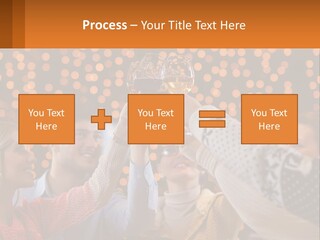 Daughter Sunset Family PowerPoint Template