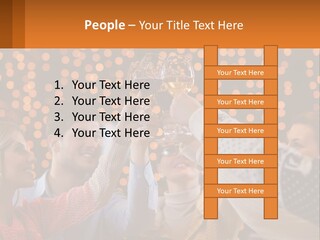 Daughter Sunset Family PowerPoint Template