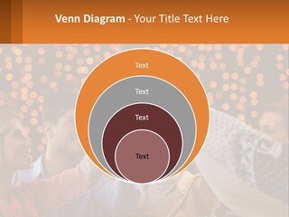 Daughter Sunset Family PowerPoint Template