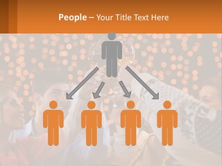 Daughter Sunset Family PowerPoint Template