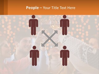 Daughter Sunset Family PowerPoint Template