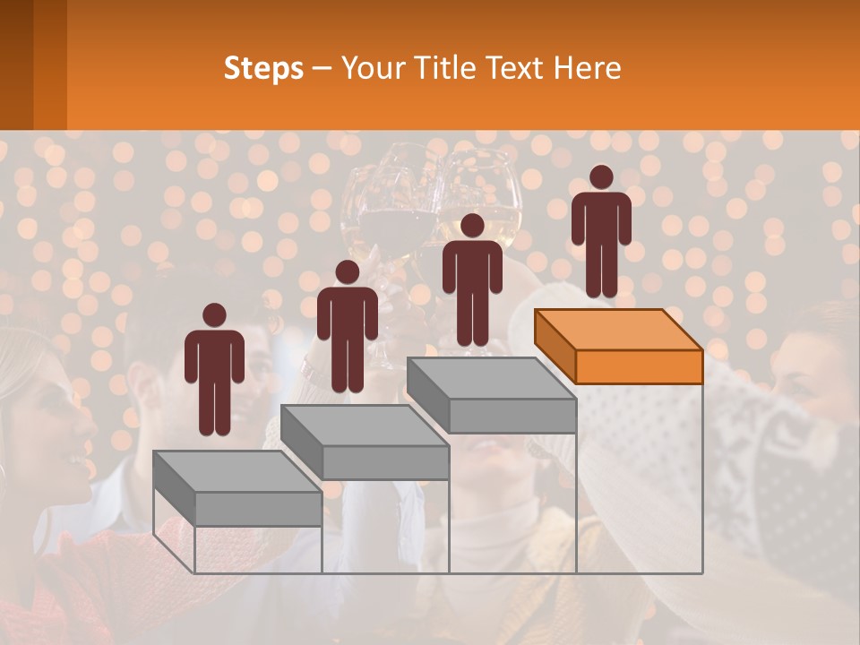 Daughter Sunset Family PowerPoint Template