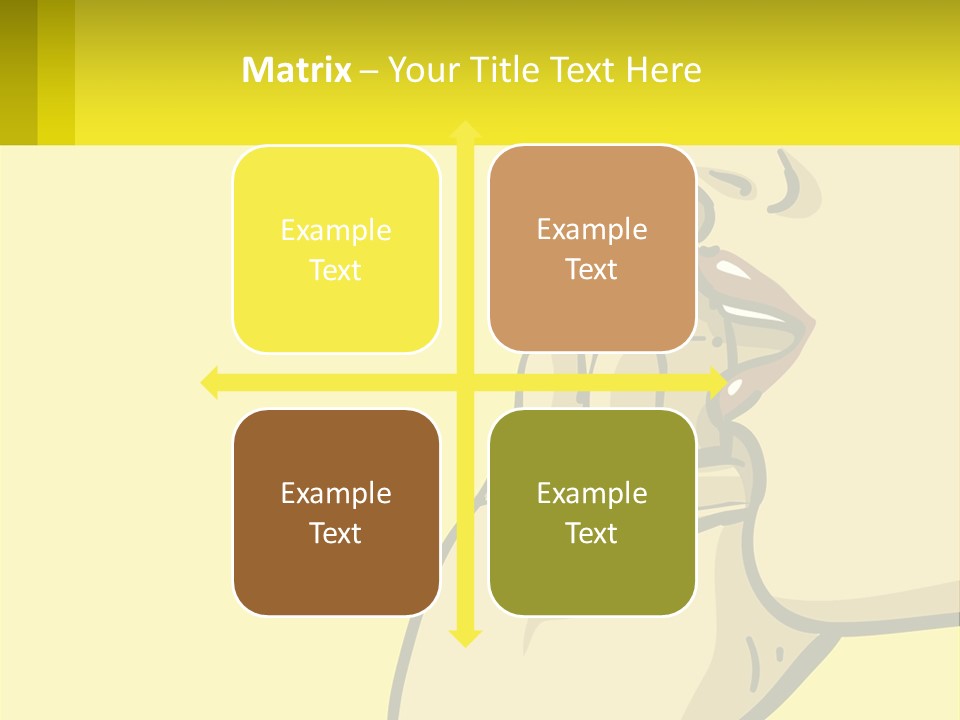 Standing Family Beach PowerPoint Template