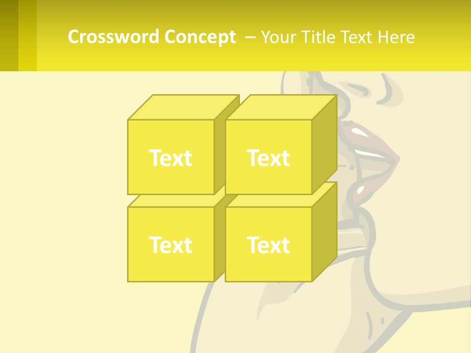 Standing Family Beach PowerPoint Template