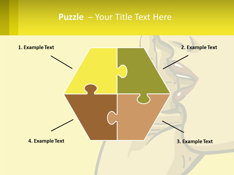 Standing Family Beach PowerPoint Template