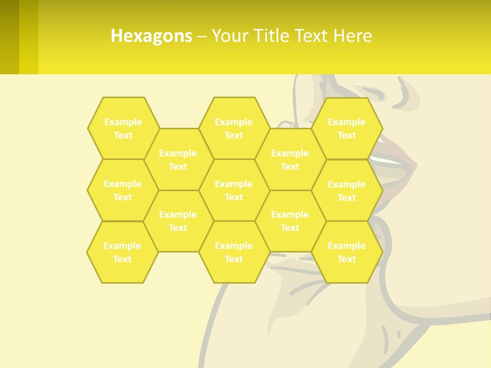 Standing Family Beach PowerPoint Template