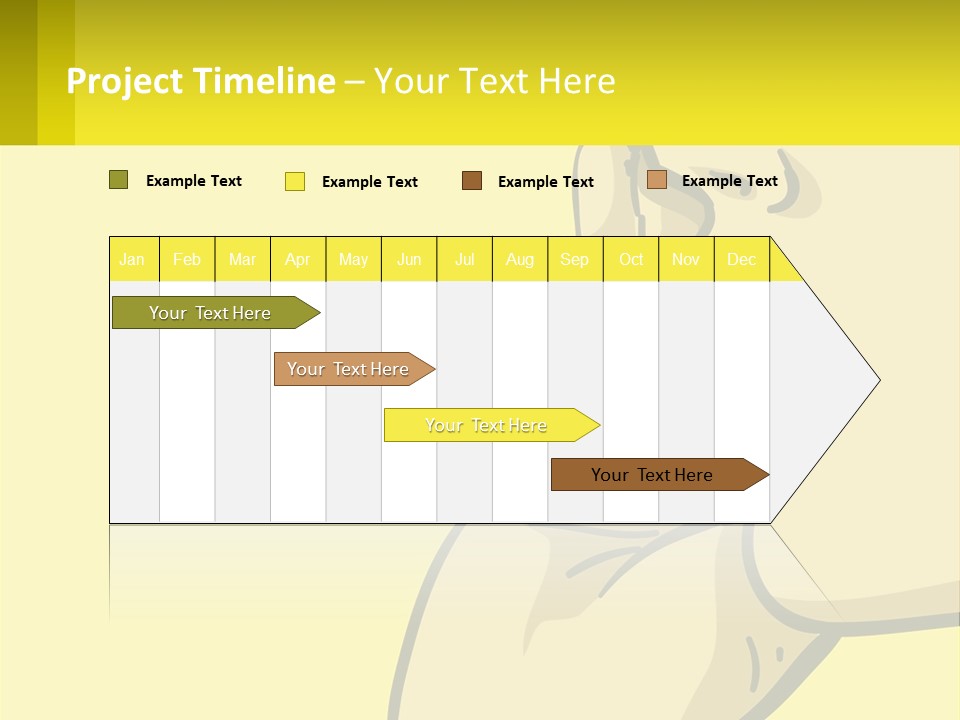 Standing Family Beach PowerPoint Template