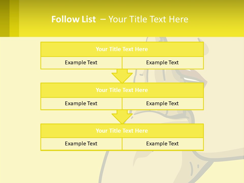 Standing Family Beach PowerPoint Template