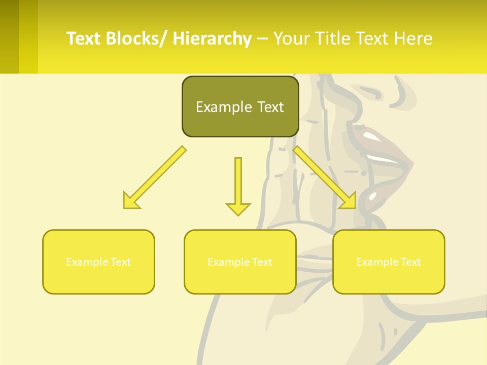 Standing Family Beach PowerPoint Template