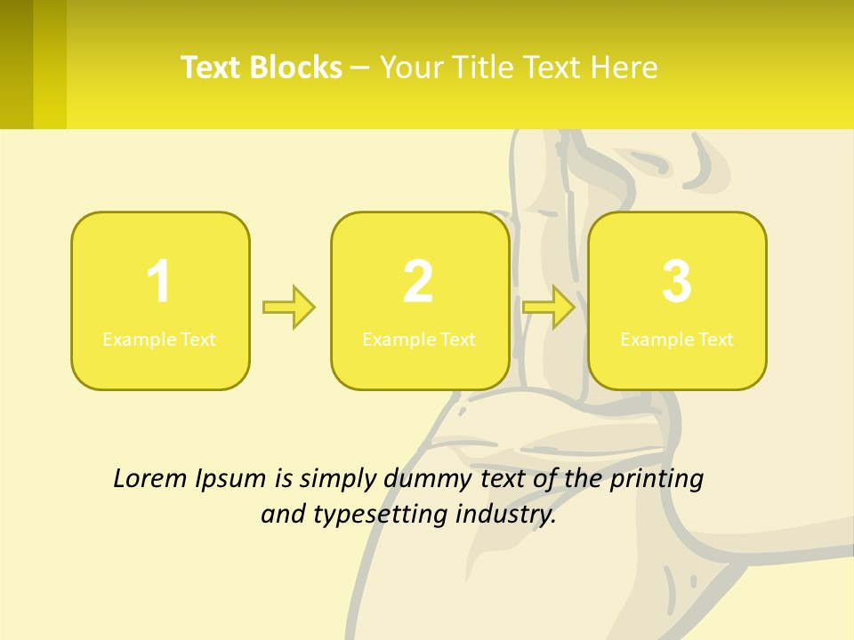 Standing Family Beach PowerPoint Template