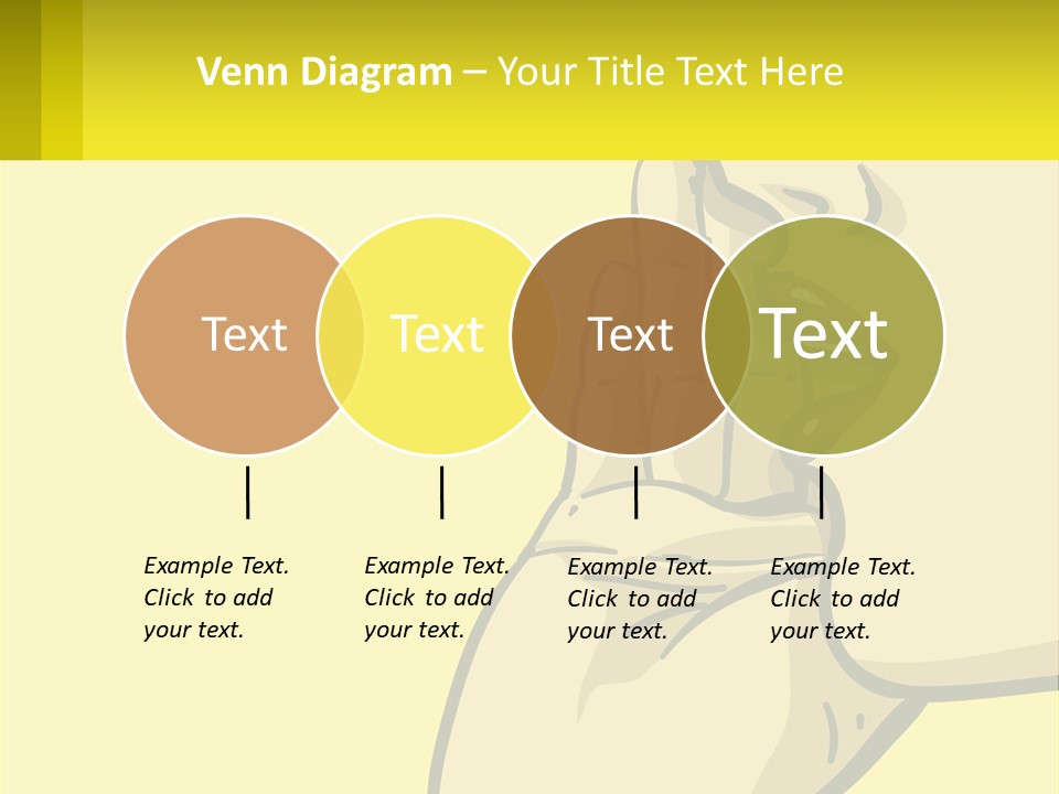 Standing Family Beach PowerPoint Template