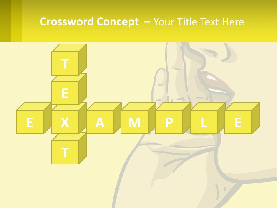 Standing Family Beach PowerPoint Template