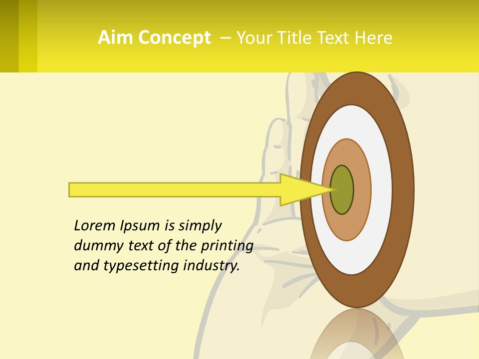 Standing Family Beach PowerPoint Template