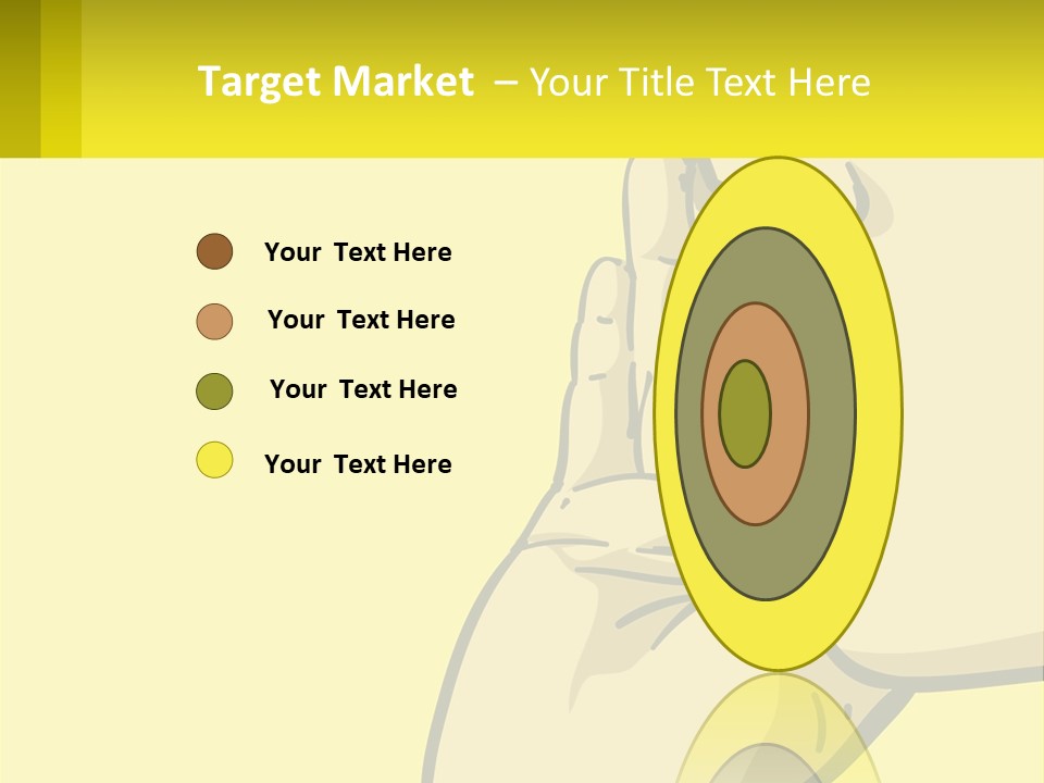 Standing Family Beach PowerPoint Template