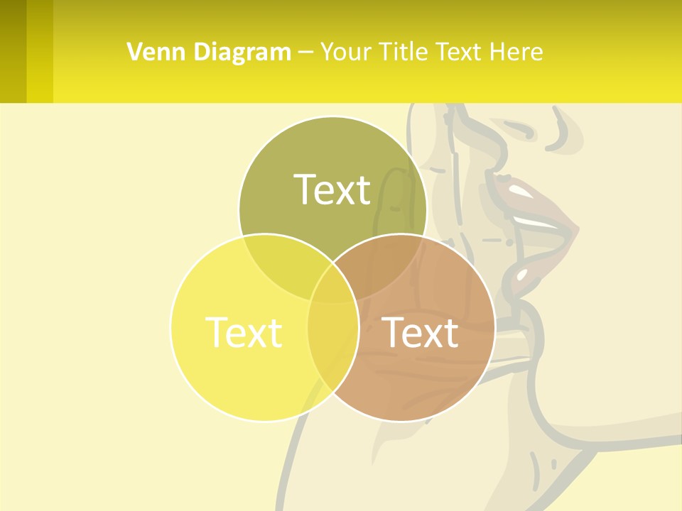 Standing Family Beach PowerPoint Template