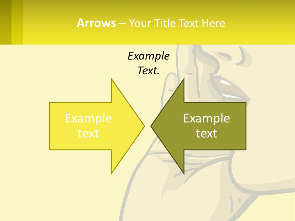 Standing Family Beach PowerPoint Template