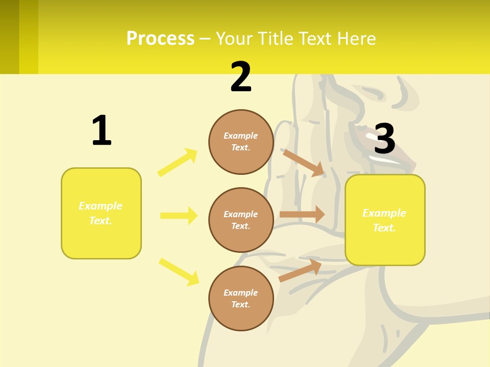 Standing Family Beach PowerPoint Template