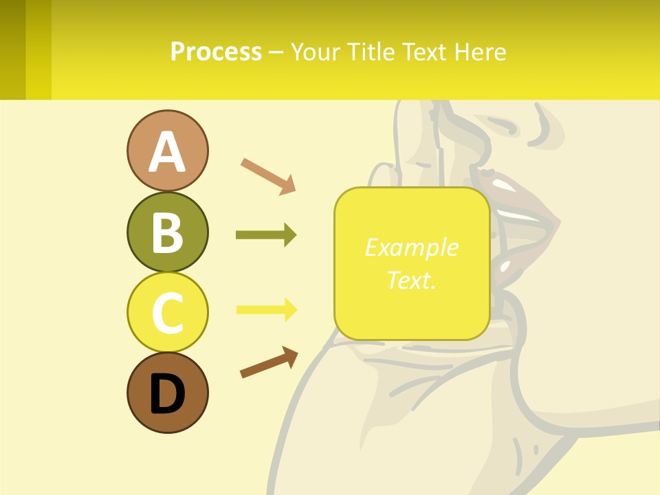 Standing Family Beach PowerPoint Template