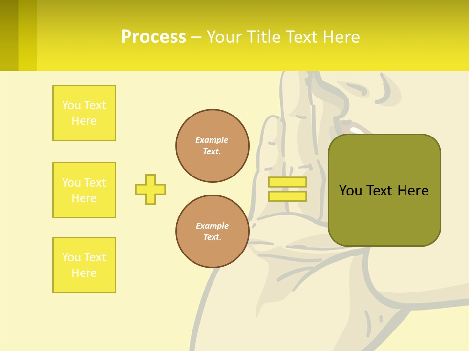 Standing Family Beach PowerPoint Template