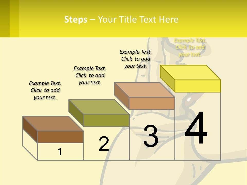 Standing Family Beach PowerPoint Template