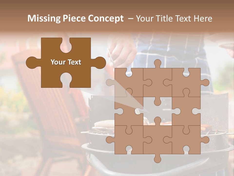 Life Woman Ocean PowerPoint Template