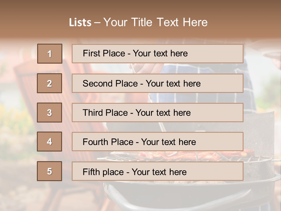 Life Woman Ocean PowerPoint Template