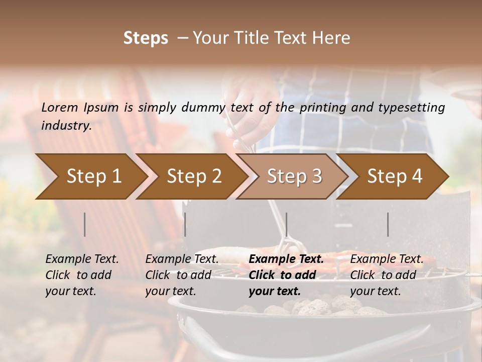 Life Woman Ocean PowerPoint Template