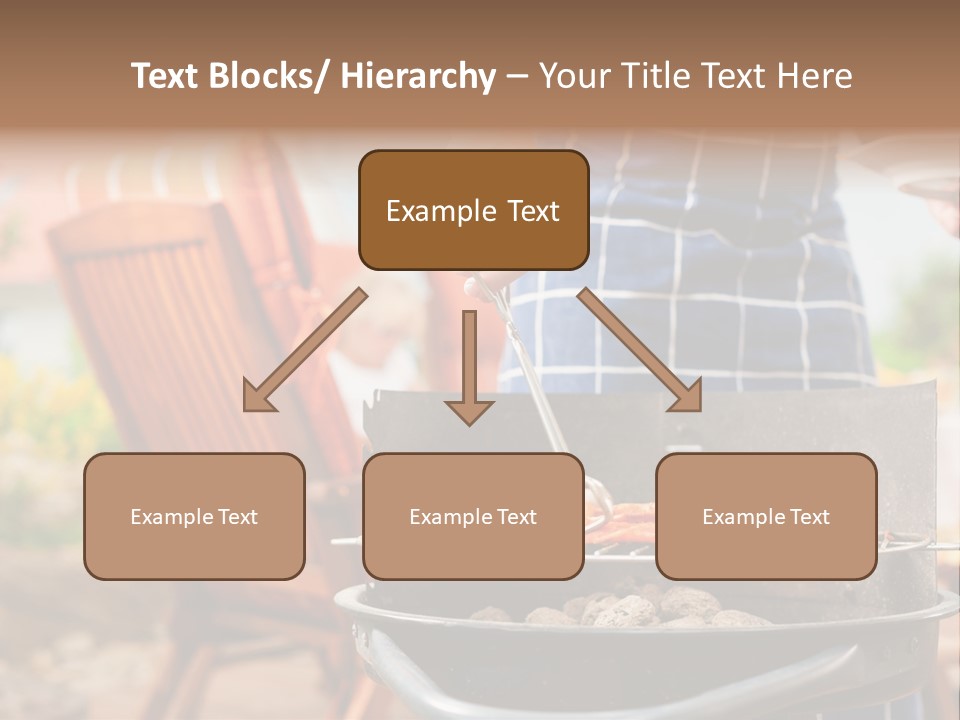 Life Woman Ocean PowerPoint Template