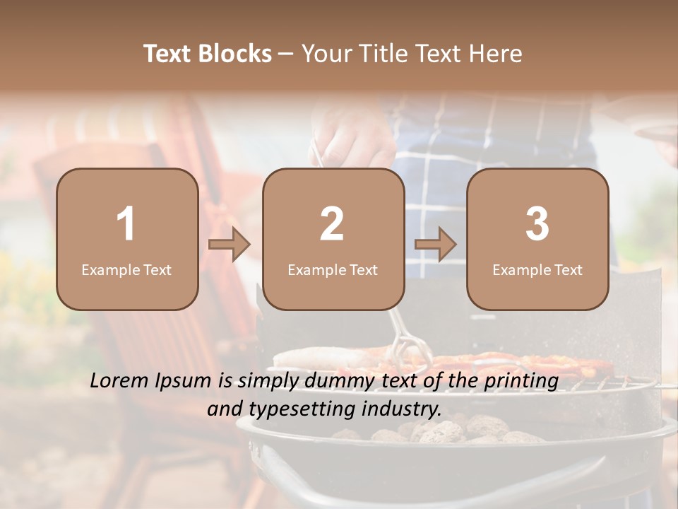 Life Woman Ocean PowerPoint Template