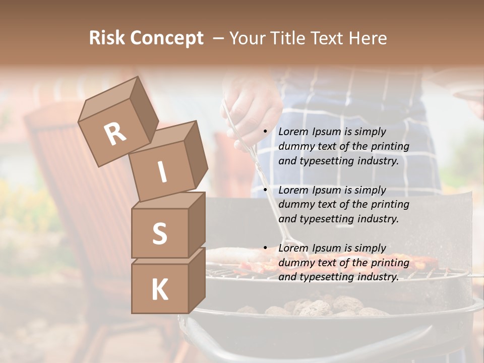 Life Woman Ocean PowerPoint Template